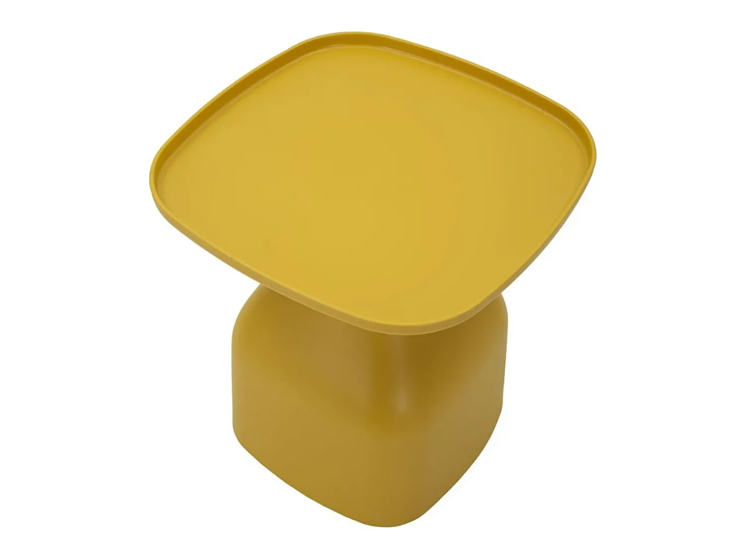 Mesa De Centro| Mesa de Centro VKH707, , 50x48x48 cm, Kendra Home Amarelo