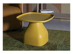 Mesa de Centro VKH708, , 38x48x48 cm, Kendra Home Amarelo