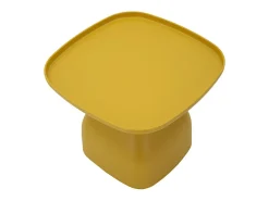 Mesa de Centro VKH708, , 38x48x48 cm, Kendra Home Amarelo