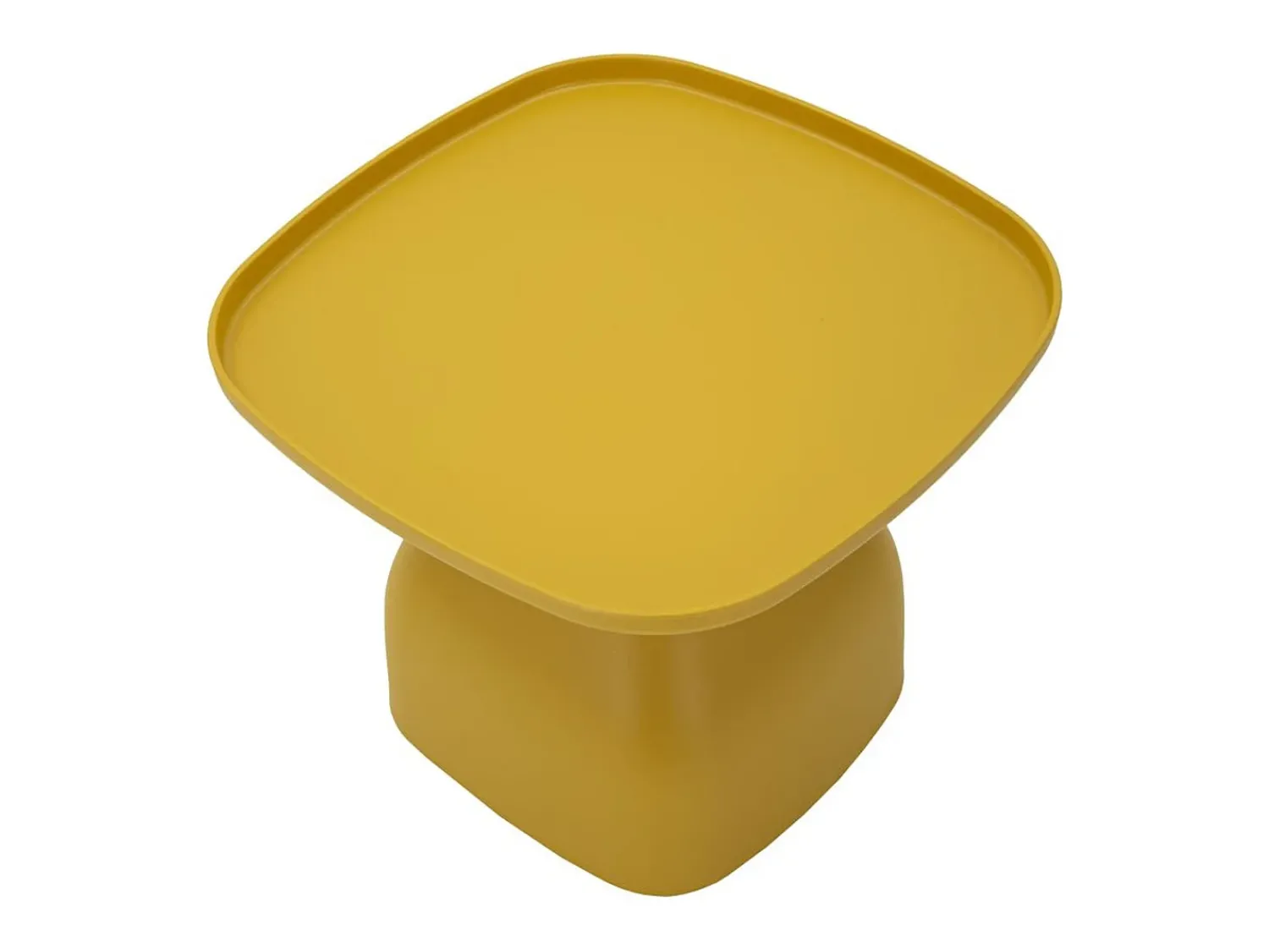 Mesa de Centro VKH708, , 38x48x48 cm, Kendra Home Amarelo