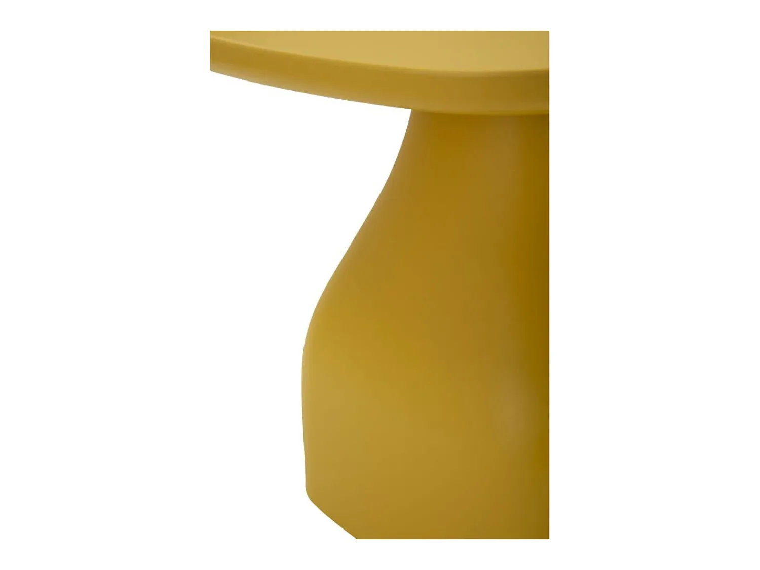 Mesa de Centro VKH708, , 38x48x48 cm, Kendra Home Amarelo