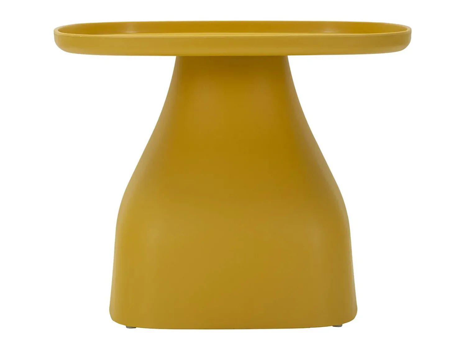 Mesa de Centro VKH708, , 38x48x48 cm, Kendra Home Amarelo