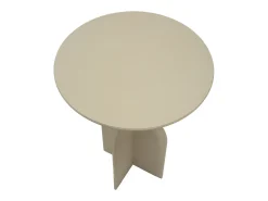 Discount Mesa de Centro VKH800, , 45x45x58 cm, Kendra Home Bege