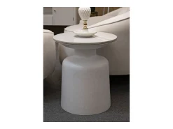 Best Mesa de Centro VKH526, , 40x40x47 cm, Kendra Home Branco