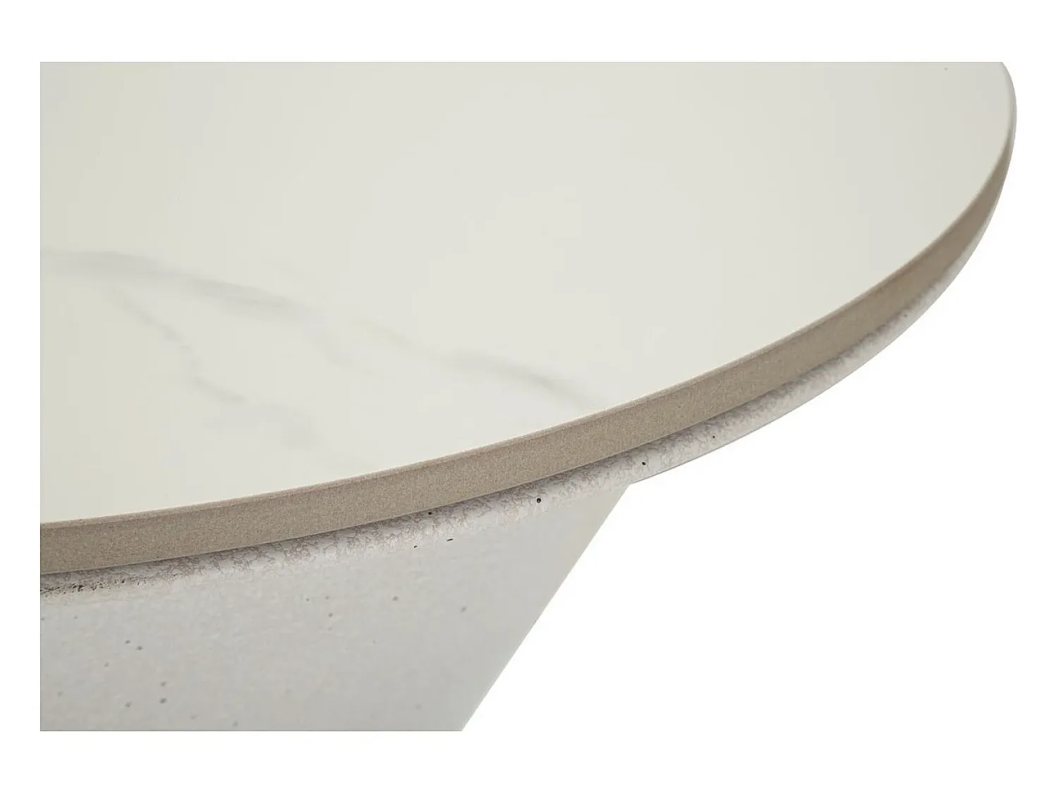 Mesa de Centro VKH527, , 44x44x63 cm, Kendra Home Branco