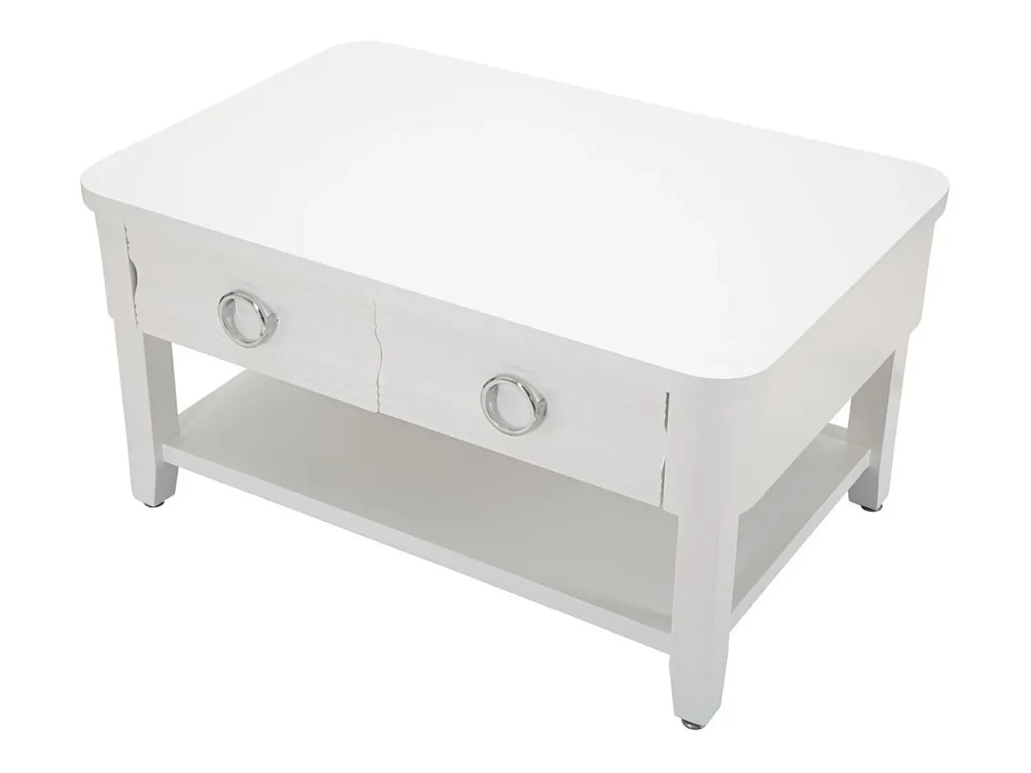 Mesa De Centro* Mesa de Centro VKH516, , 90x60x47 cm, Kendra Home Branco