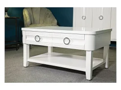Mesa De Centro* Mesa de Centro VKH516, , 90x60x47 cm, Kendra Home Branco