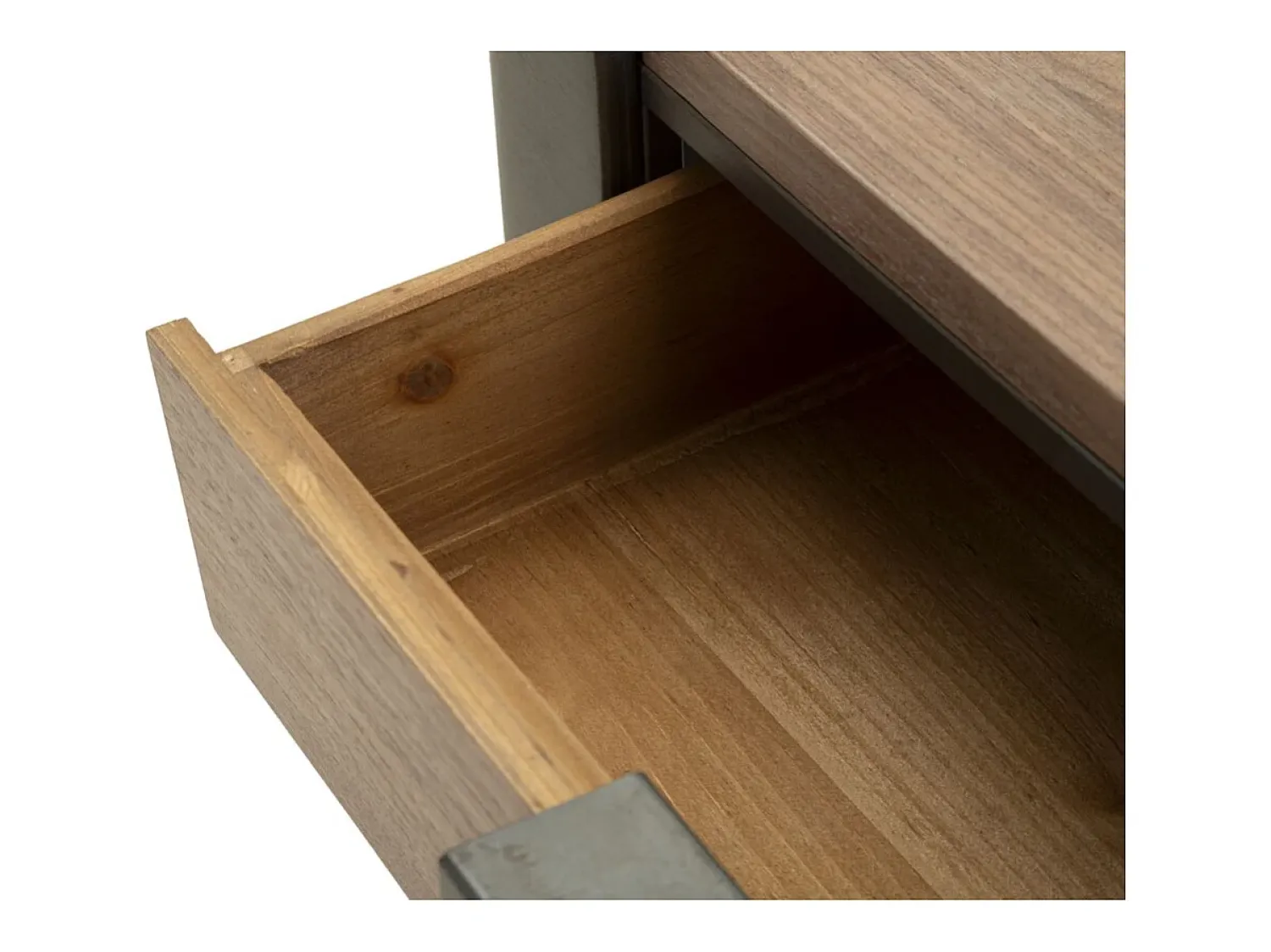 Mesa De Centro| Mesa de Centro VKH518, Castanho, 60x60x41 cm, Kendra Home Cinzento