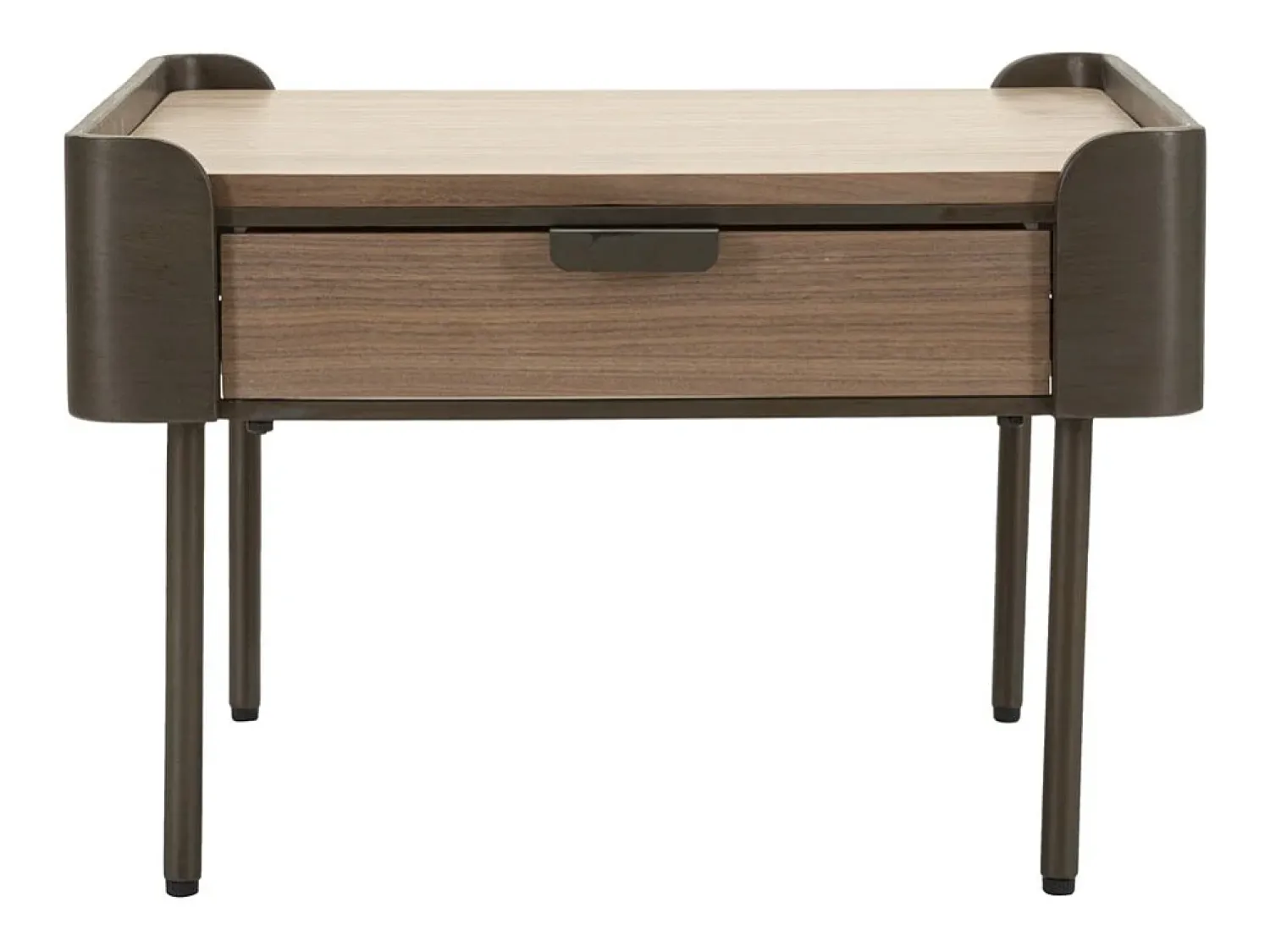 Mesa De Centro| Mesa de Centro VKH518, Castanho, 60x60x41 cm, Kendra Home Cinzento