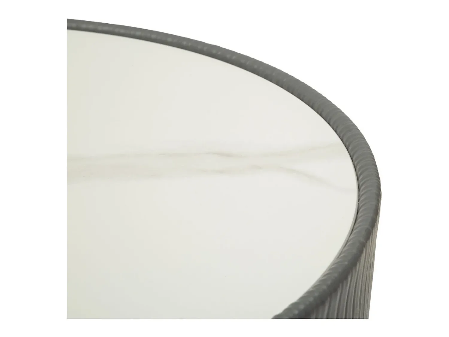 Outlet Mesa de Centro VKH702, , 45x46x46 cm, Kendra Home Cinzento