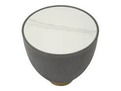 Outlet Mesa de Centro VKH702, , 45x46x46 cm, Kendra Home Cinzento