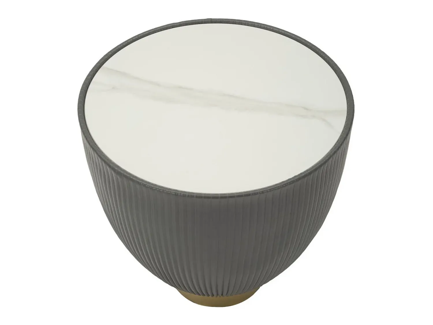 Outlet Mesa de Centro VKH702, , 45x46x46 cm, Kendra Home Cinzento