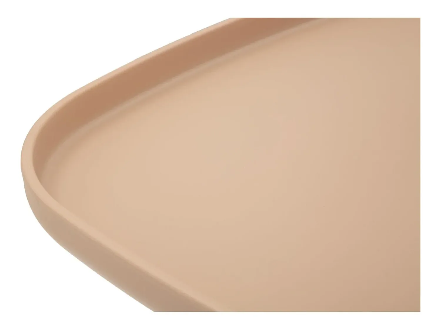 Mesa De Centro| Mesa de Centro VKH710, Cor-de-rosa, 38x48x48 cm, Kendra Home Rosa claro