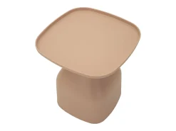 Mesa De Centro| Mesa de Centro VKH709, Cor-de-rosa, 50x48x48 cm, Kendra Home Rosa claro
