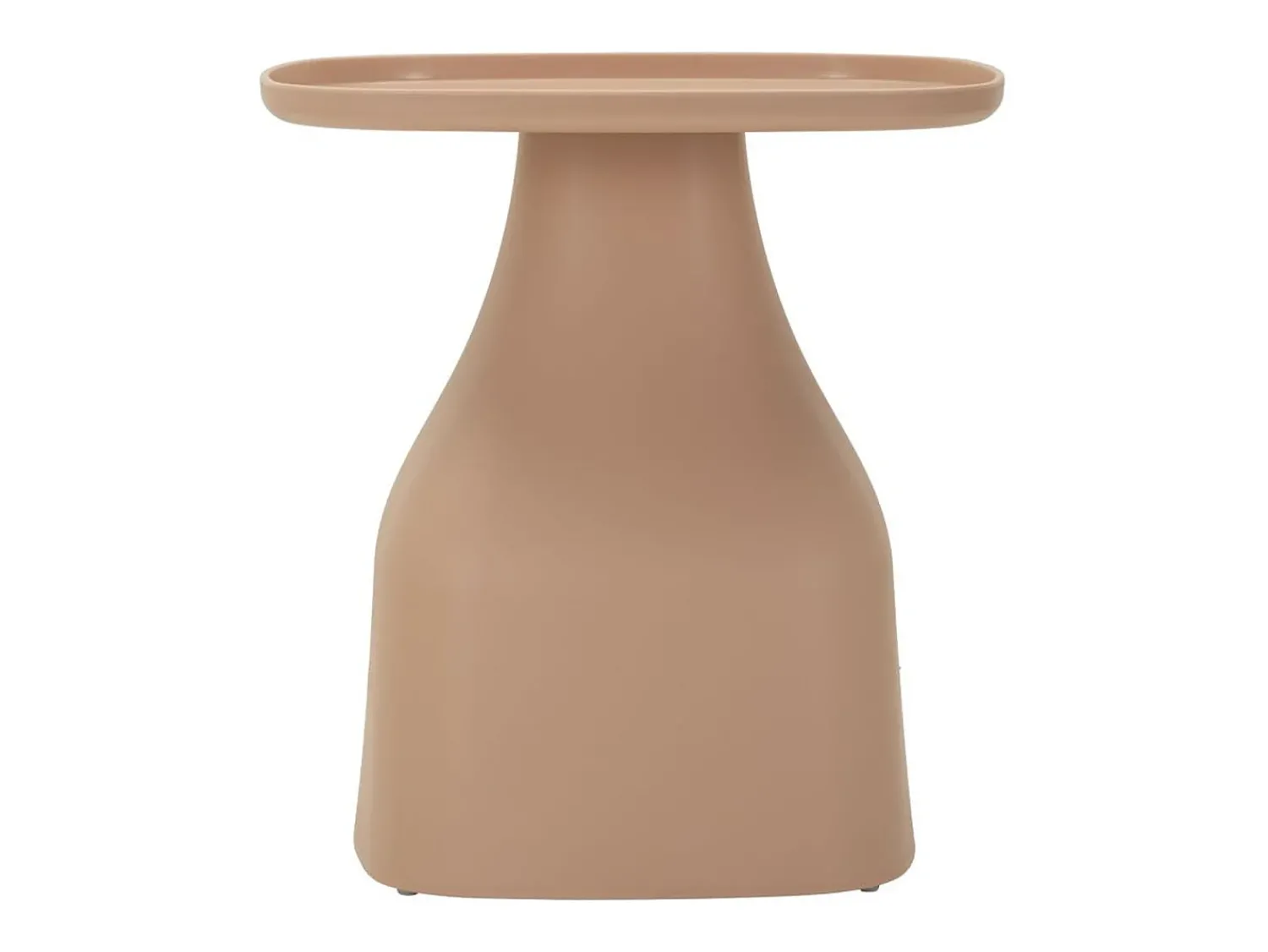 Mesa De Centro| Mesa de Centro VKH709, Cor-de-rosa, 50x48x48 cm, Kendra Home Rosa claro