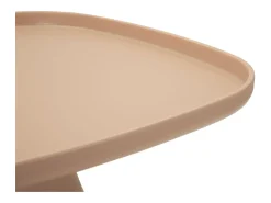Mesa De Centro| Mesa de Centro VKH709, Cor-de-rosa, 50x48x48 cm, Kendra Home Rosa claro