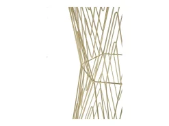 Mesa De Apoio* Mesa de Centro VKH600, Ouro, 40x35x80 cm, Kendra Home Dourado