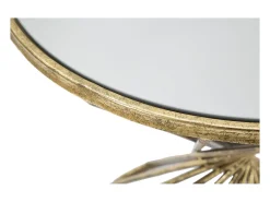 Discount Mesa de Centro VKH549, Ouro, 42x42x50 cm, Kendra Home Dourado