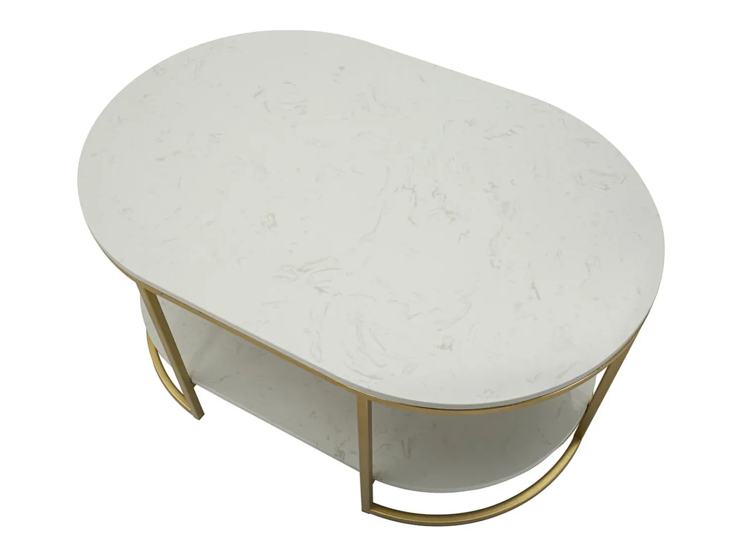 Sale Mesa de Centro VKH791, Ouro, 90x60x45 cm, Kendra Home Dourado