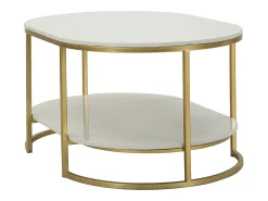 Sale Mesa de Centro VKH791, Ouro, 90x60x45 cm, Kendra Home Dourado