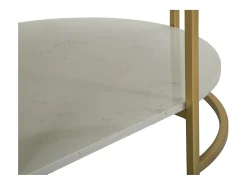 Sale Mesa de Centro VKH791, Ouro, 90x60x45 cm, Kendra Home Dourado