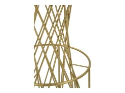 Outlet Mesa de Centro VKH805, Ouro, 70x70x103 cm, Kendra Home Dourado