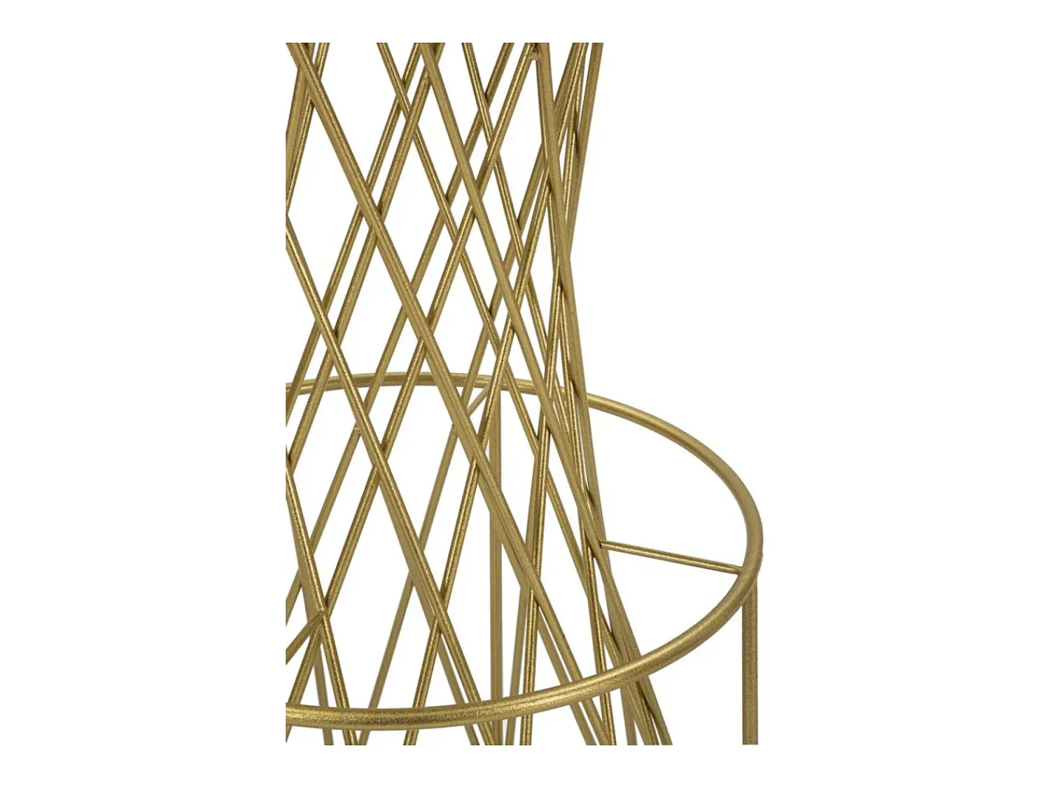 Outlet Mesa de Centro VKH805, Ouro, 70x70x103 cm, Kendra Home Dourado