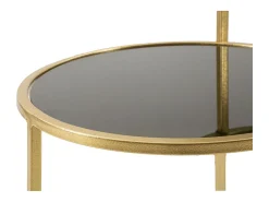 Mesa de Centro VKH570, Ouro, 50x40x60,5 cm, Kendra Home^ Mesa De Apoio