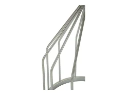 Mesa de Centro VKH532, Prata, 37,5x37,5x58 cm, Kendra Home^ Mesa De Apoio
