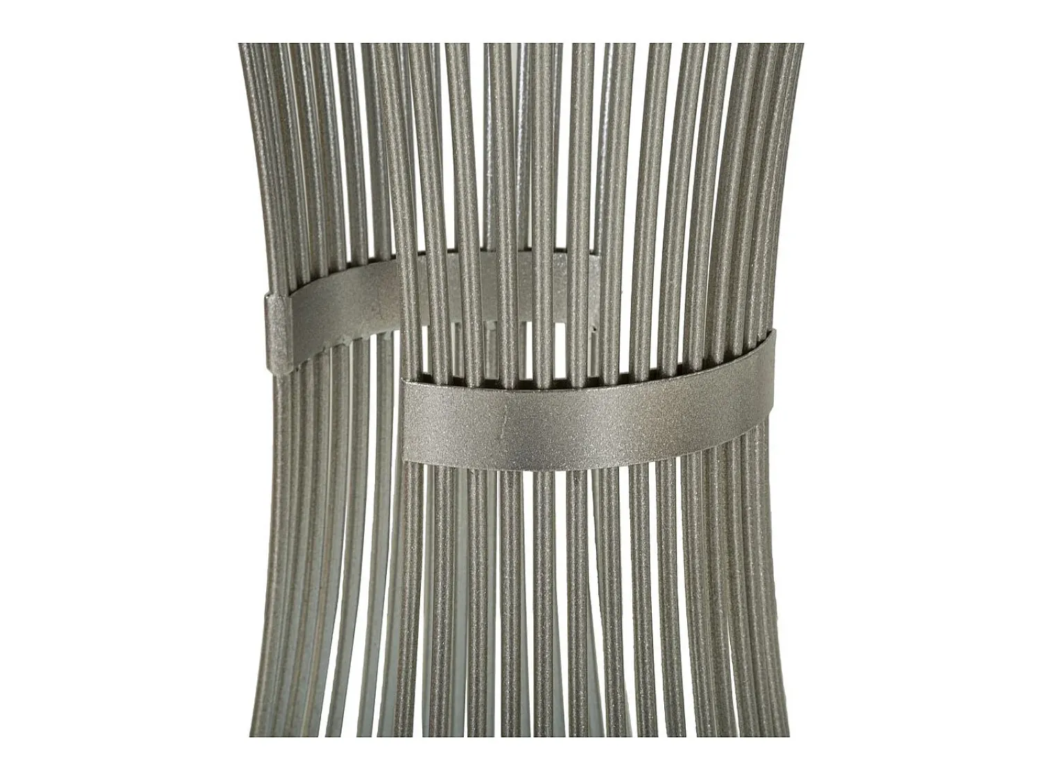 Mesa de Centro VKH581, Prata, 50x50x100 cm, Kendra Home^ Mesa De Apoio