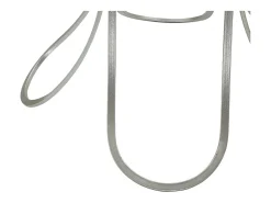 Mesa De Apoio| Mesa de Centro VKH564, Prata, 56x56x68 cm, Kendra Home Prateado