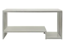 Mesa de Centro VKH790, Prata, 90x45x60 cm, Kendra Home^ Mesa De Centro