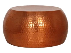 vidaxl Mesa de centro Ø55x28 cm alumínio^ Mesa De Centro
