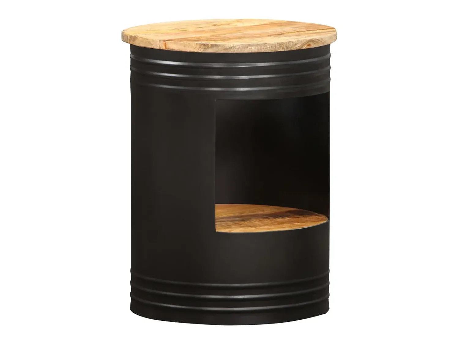 Mesa De Centro|vidaxl Mesa de centro 43x55 cm madeira de mangueira maciça Natural claro