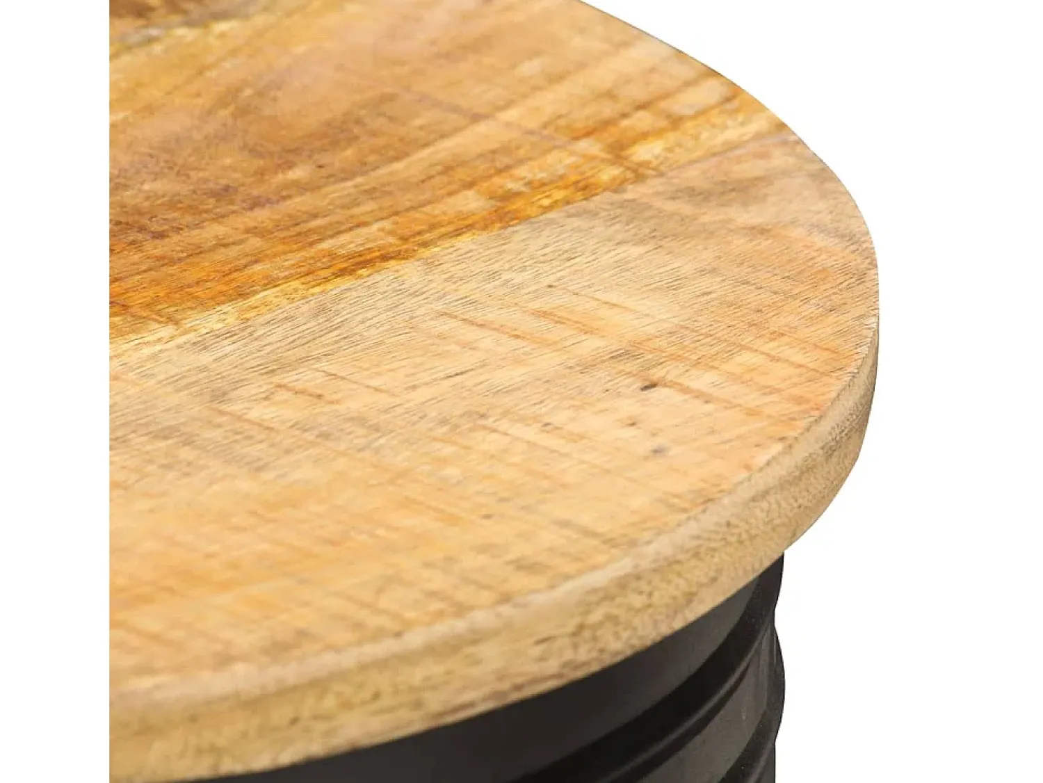 Mesa De Centro|vidaxl Mesa de centro 43x55 cm madeira de mangueira maciça Natural claro