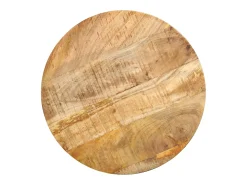 Mesa De Centro|vidaxl Mesa de centro 43x55 cm madeira de mangueira maciça Natural claro