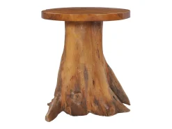 Mesa De Centro*vidaxl Mesa de centro 40x40 cm madeira de teca maciça Natural claro