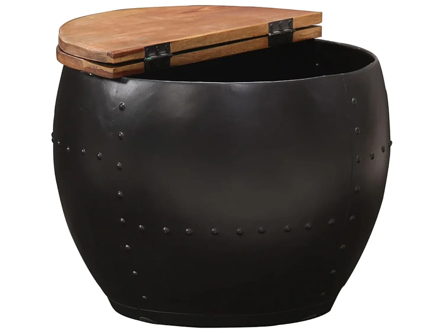 Online Mesa de centro 53x43 cm madeira recuperada maciça PT347033 Castanho