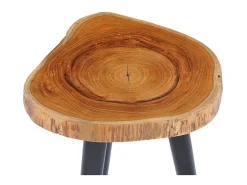 Mesa De Centro* Mesa de centro 40x45 cm madeira de teca maciça PT667741 Castanho