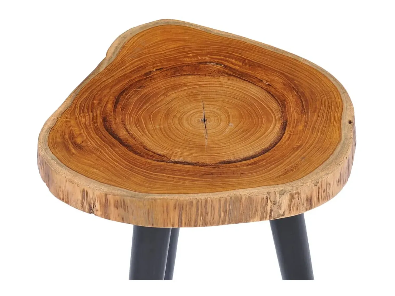 Mesa De Centro* Mesa de centro 40x45 cm madeira de teca maciça PT667741 Castanho