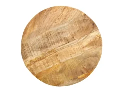 Mesa de centro 43x55 cm madeira de mangueira maciça PT600613^ Mesa De Centro