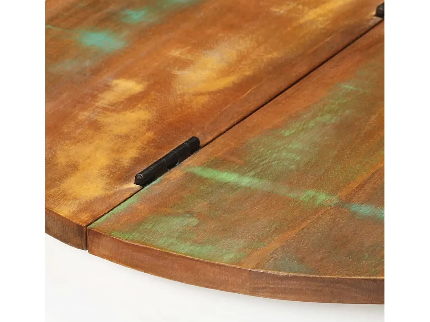 vidaxl Mesa de centro 50x27 cm madeira recuperada maciça^ Mesa De Centro