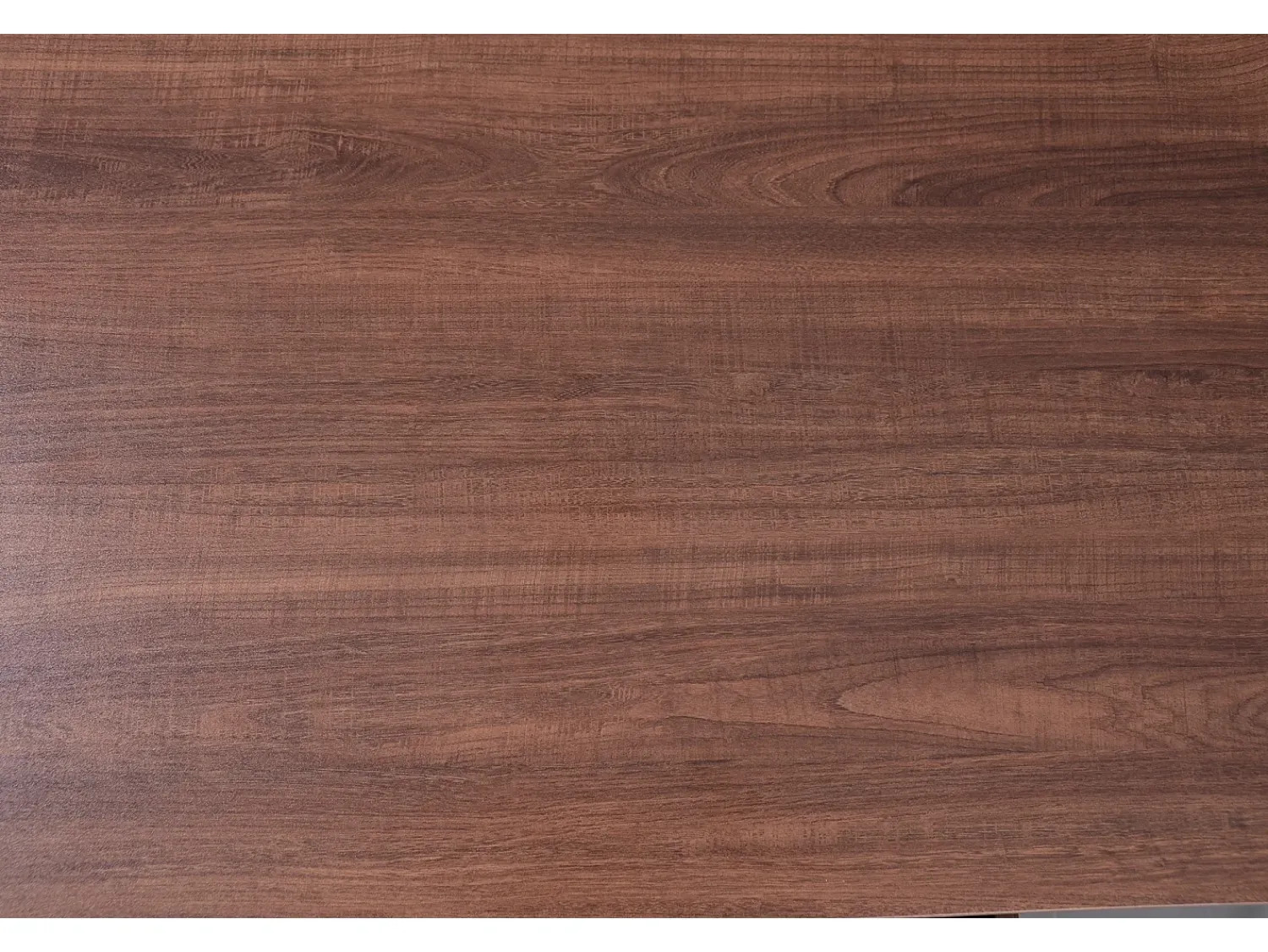 Mesa De Centro*Hauss Spole Mesa de centro 110x55cm em folheado de nogueira com rattan, amplo espaço de armazenamento, Natural escuro