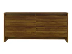 Mesa De Centro* Mesa de centro 90x50x41,5 aglomerado cor carvalho PT219341 Castanho