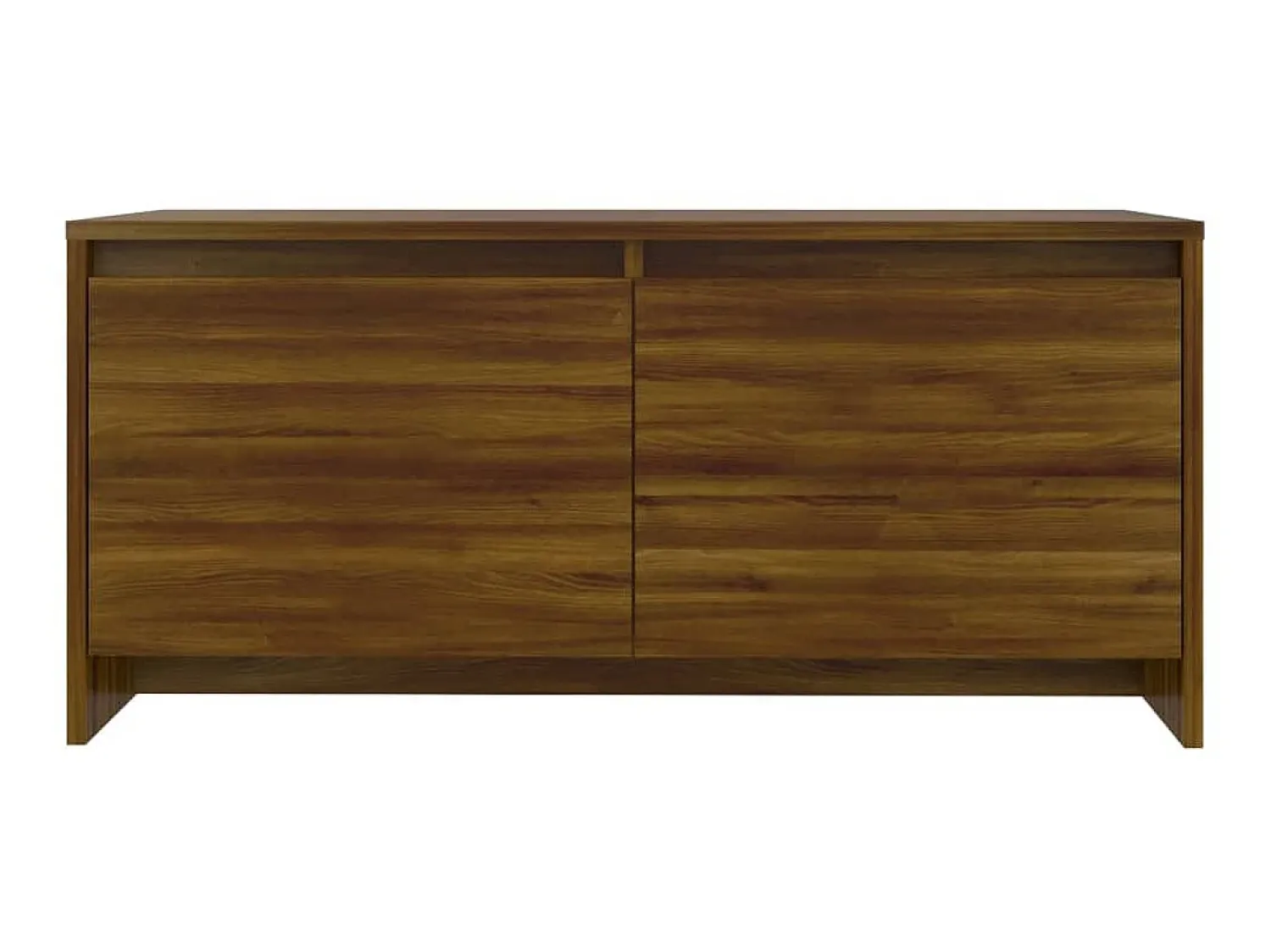 Mesa De Centro* Mesa de centro 90x50x41,5 aglomerado cor carvalho PT219341 Castanho