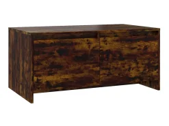 Mesa De Centro* Mesa de centro 90x50x41,5 aglomerado cor carvalho fumado PT135420 Castanho