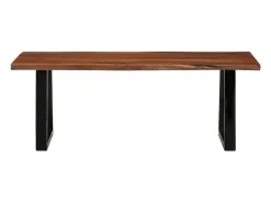 Mesa De Centro* Mesa de centro 110x55x40 cm acácia maciça -mel PT346459 Castanho