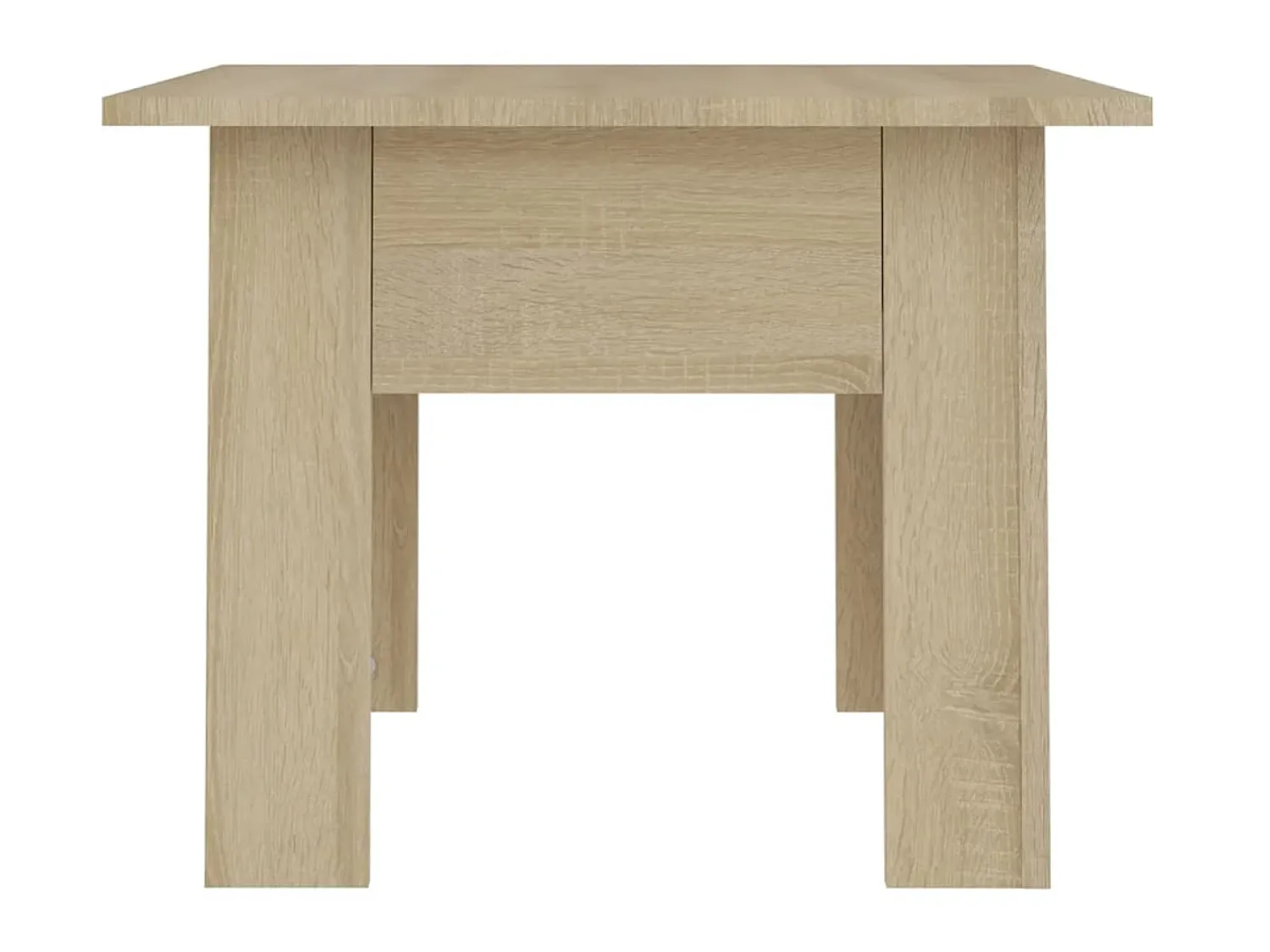 Mesa de centro 55x55x42 cm aglomerado cor carvalho sonoma PT680789^ Mesa De Apoio