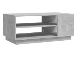 Mesa De Centro*vidaxl Mesa de centro 102x55x43 cm aglomerado cimento Cinzento