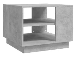 Best Mesa de centro 55x55x43 cm aglomerado cimento PT841777 Cinzento